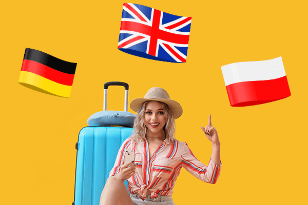 Wybierz odpowiedni kraj