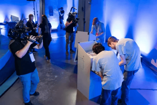 Teleportační komora - místnost z finále 2023