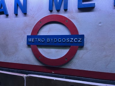 Gdy nie spodziewasz się metra w Bydgoszczy :)