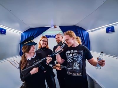 Terrorysta na pokładzie!