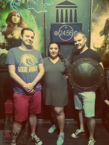 Pandy z wizytą u greckich bogów