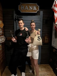 Napad na bank -  Dziki Zachód