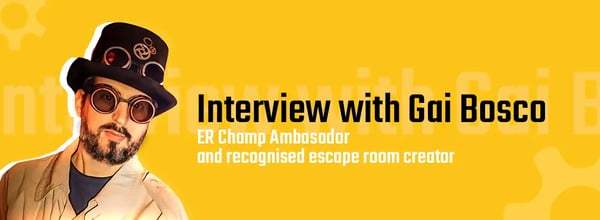 How to design an escape room? Interview with Gai Bosco