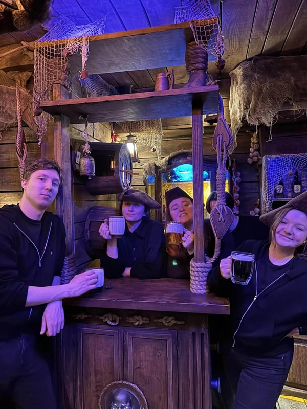 Foto från escape room