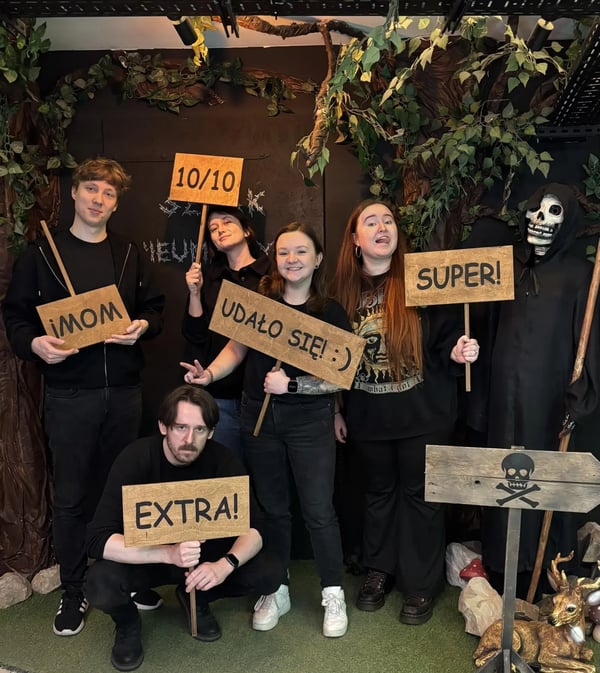 Foto från escape room