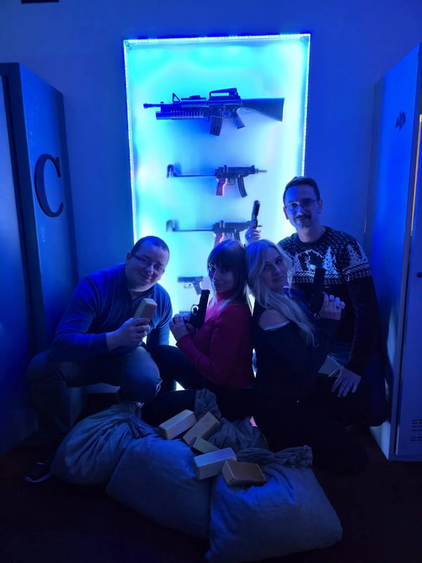 Fotografia z únikovej miestnosti