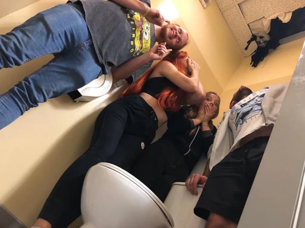 Foto från escape room