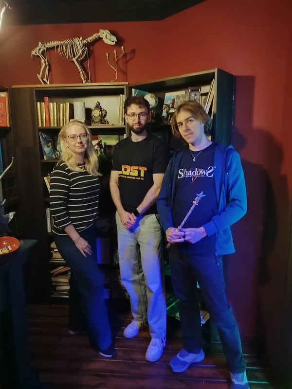 Photo from escape room