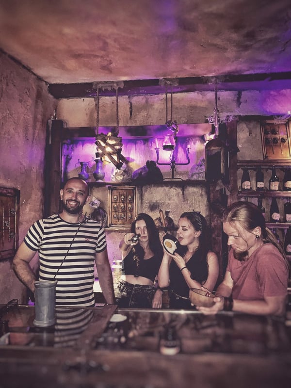 Foto från escape room