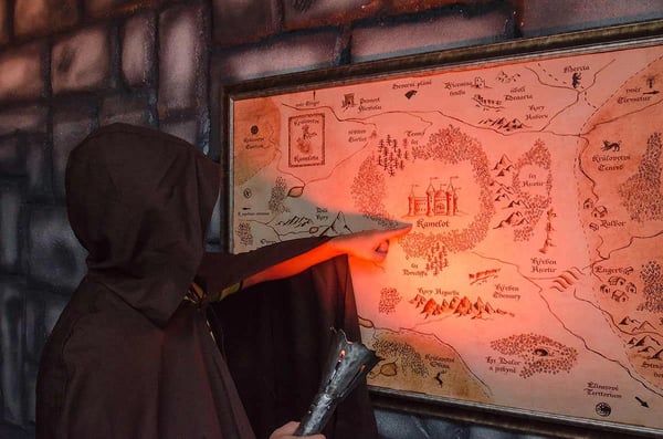 Král Artuš escape room