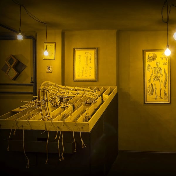 Steampunk escape room