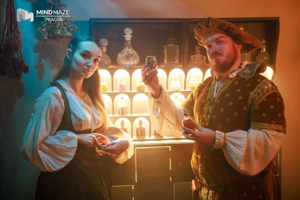 Alchymistovův odkaz úniková hra Praha