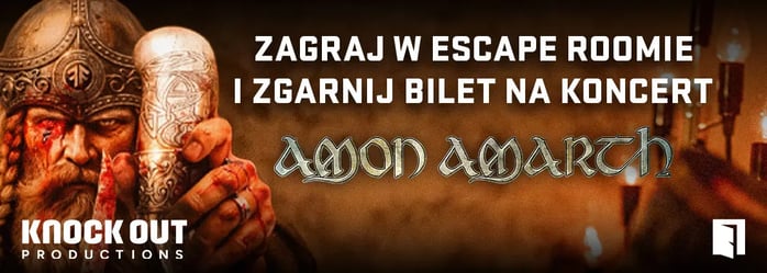Play an escape room and win a ticket to the Amon Amarth concert