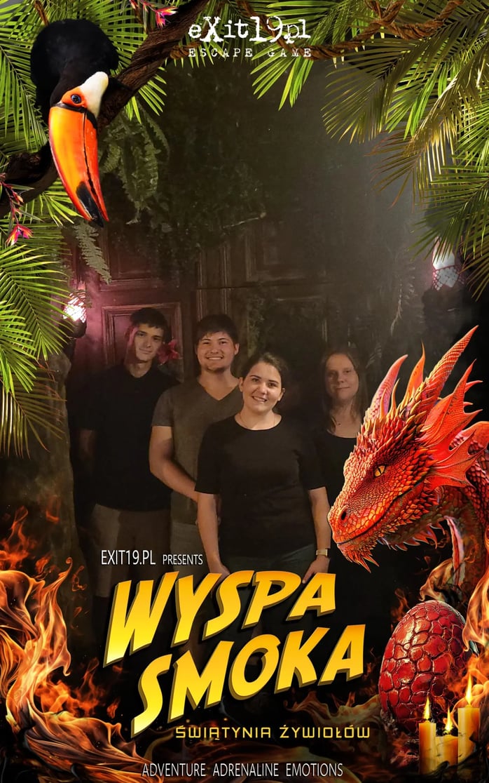 Wyspa Smoka - Świątynia Żywiołów