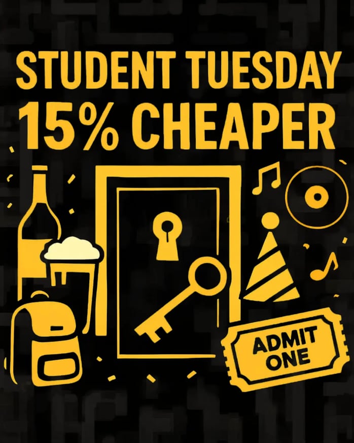 ESCAPE TUESDAY for students -1