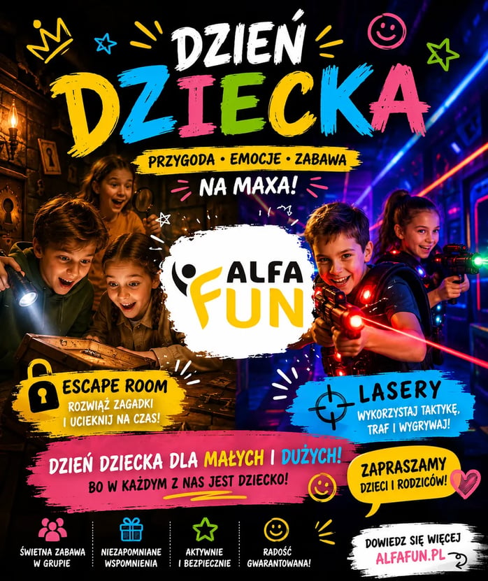 Dzień Dziecka w Alfa Fun